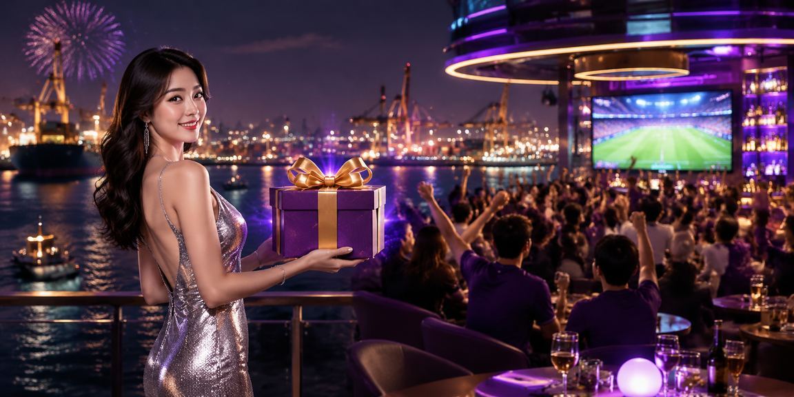 Ánh neon Hải Phòng minh họa việc phân biệt xổ số với các mục giải trí khác